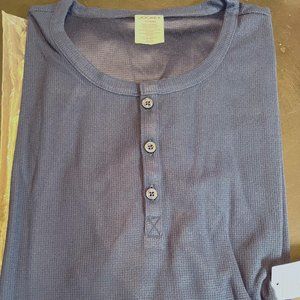 Mens Jockey Long Sleeve Henley- Brand new with tags!